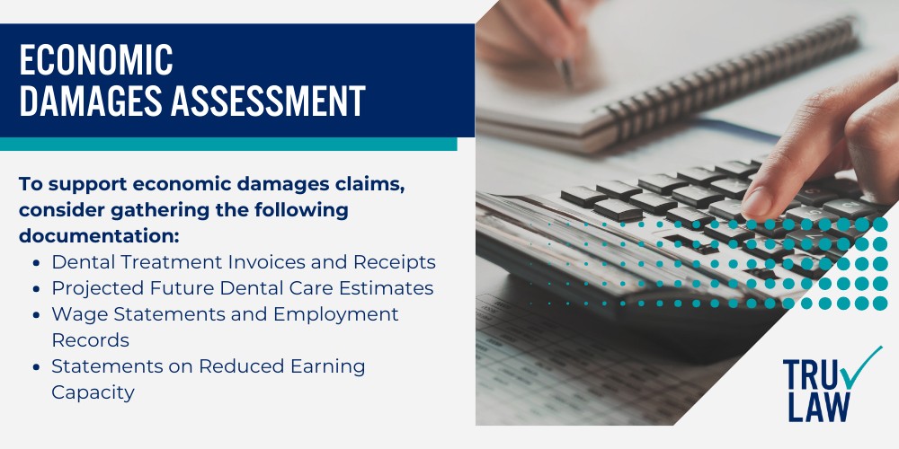 Suboxone-Related Oral Health Complications; Tooth Decay and Dental Erosion; Xerostomia (Dry Mouth) and Its Consequences; Factors Influencing Suboxone Lawsuit Settlements; Types of Recoverable Damages in the Suboxone Lawsuits; Determinants of Suboxone Tooth Decay Settlement Amounts; Calculating Suboxone Lawsuit Settlements; Economic Damages Assessment