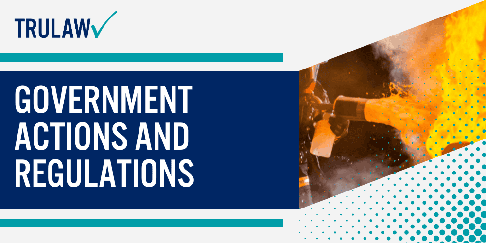 Toxic Effects of PFAS in AFFF Firefighting Foam; The Dangers of Forever Chemicals Today; Government Actions and Regulations