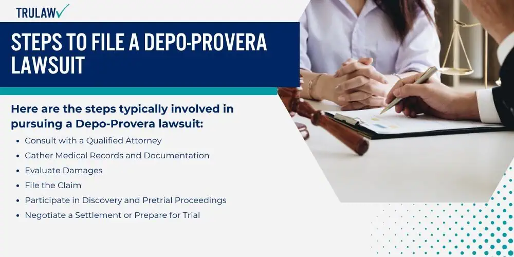 Steps to File a Depo-Provera Lawsuit