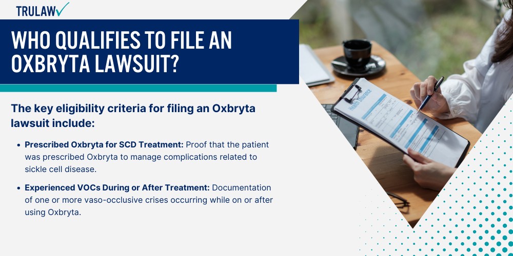 Who Qualifies to File an Oxbryta Lawsuit