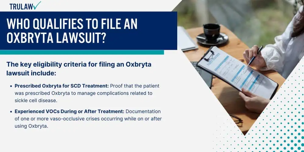 Who Qualifies to File an Oxbryta Lawsuit
