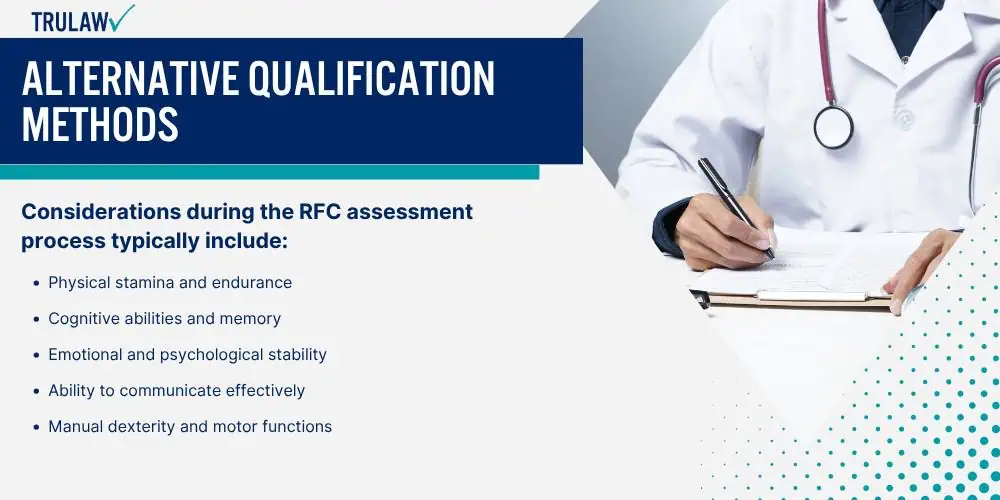 Alternative Qualification Methods