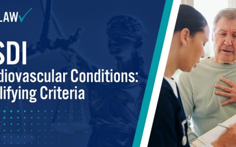 SSDI Cardiovascular Conditions Qualifying Criteria