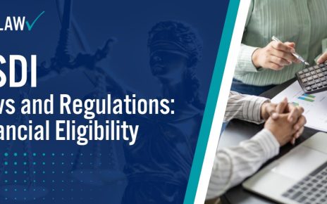 SSDI Laws and Regulations Financial Eligibility