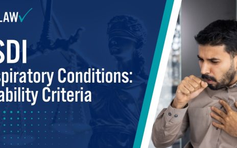 SSDI Respiratory Conditions Disability Criteria