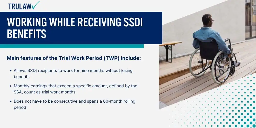 Working While Receiving SSDI Benefits