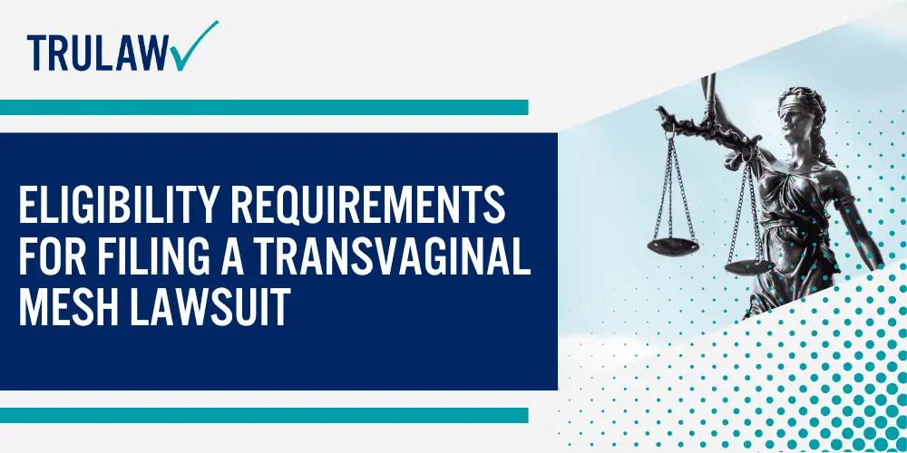 Why Are Women Filing Vaginal Mesh Claims; The Legal Basis for Transvaginal Mesh Claims; Serious Complications and Injuries Caused by Transvaginal Mesh; FDA Actions and Regulatory History of Transvaginal Mesh; Eligibility Requirements for Filing a Transvaginal Mesh Lawsuit