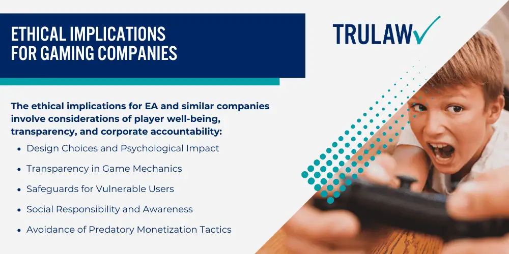 How Video Game Addiction Develops_ EA's Role and Game Design; Psychological Tactics and Game Design; The Use of In-Game Purchases and Loot Boxes; Physical Injuries and Health Consequences; Long-Term Effects of Gaming Addiction and EA's Responsibility; Emotional, Social, and Academic Impact; Ethical Implications for Gaming Companies