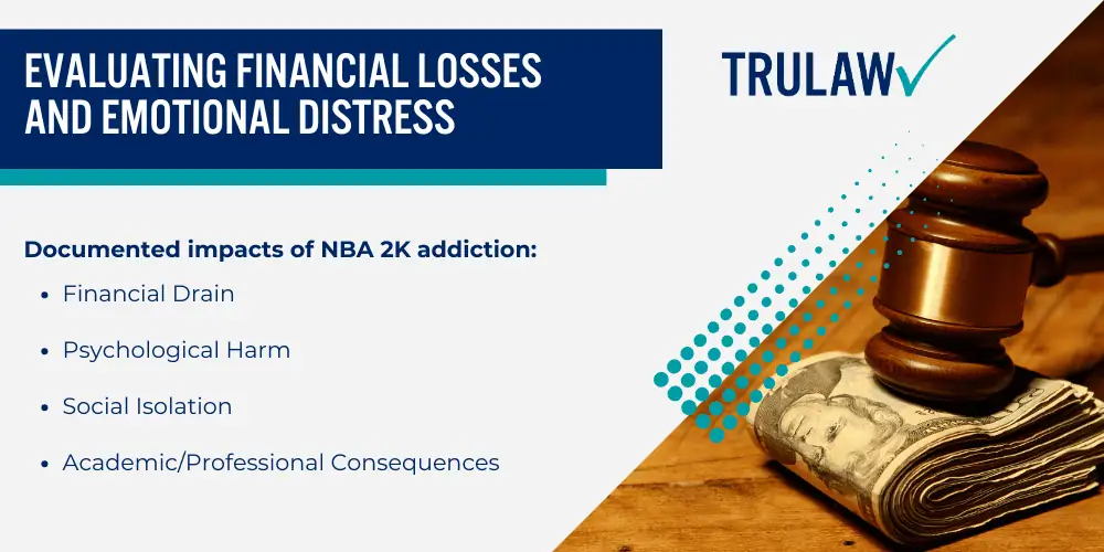 How NBA 2K Promotes Gaming Addiction; Immersive Gameplay Design and Psychological Triggers; The Role of Virtual Currency, Microtransactions, and Loot Boxes; Negative Impacts of Gaming Addiction Linked to NBA 2K; Mental Health Issues and Social Withdrawal; Physical Health Effects of Internet Gaming Disorder; Eligibility for the NBA 2K Addiction Lawsuit; Building a Strong Case_ Evidence of Video Game Addiction; Evaluating Financial Losses and Emotional Distress