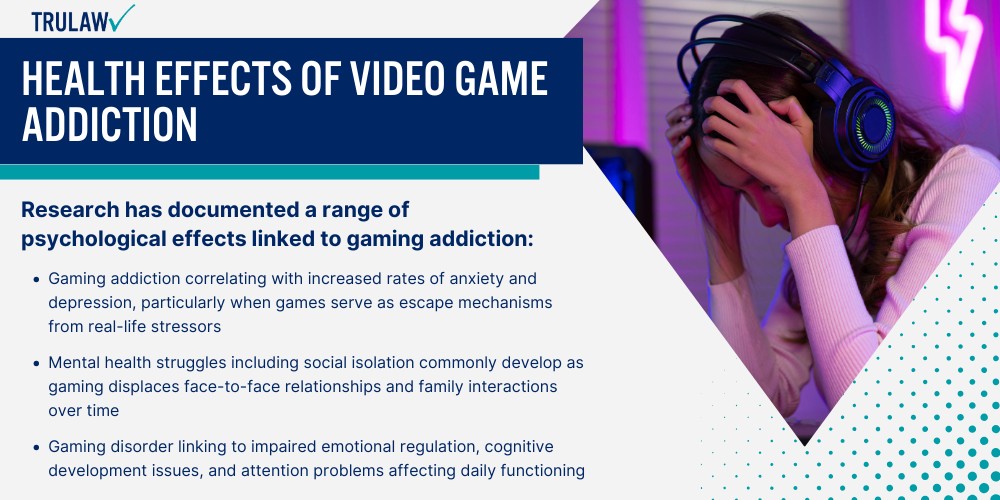 Health Effects of Video Game Addiction