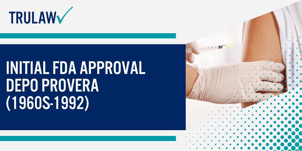 Initial FDA Approval Depo Provera (1960s-1992)