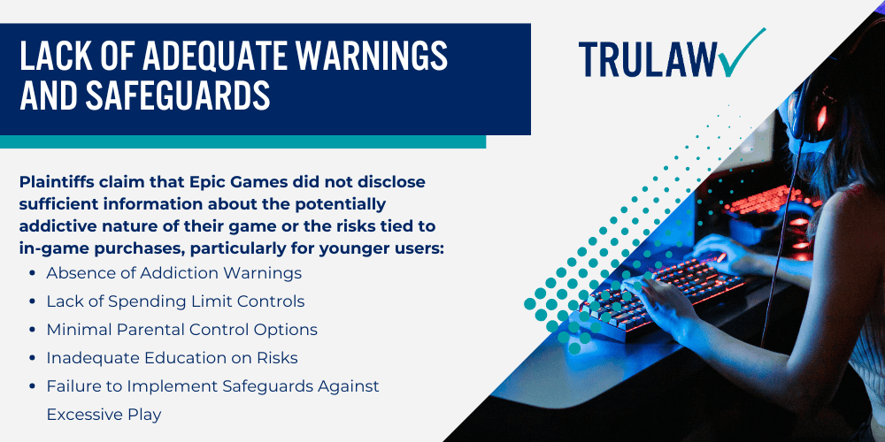 Video Game Addiction Lawsuit_ Legal Arguments Against Epic Games; Fortnite’s Gameplay and Monetization Model; Lack of Adequate Warnings and Safeguards