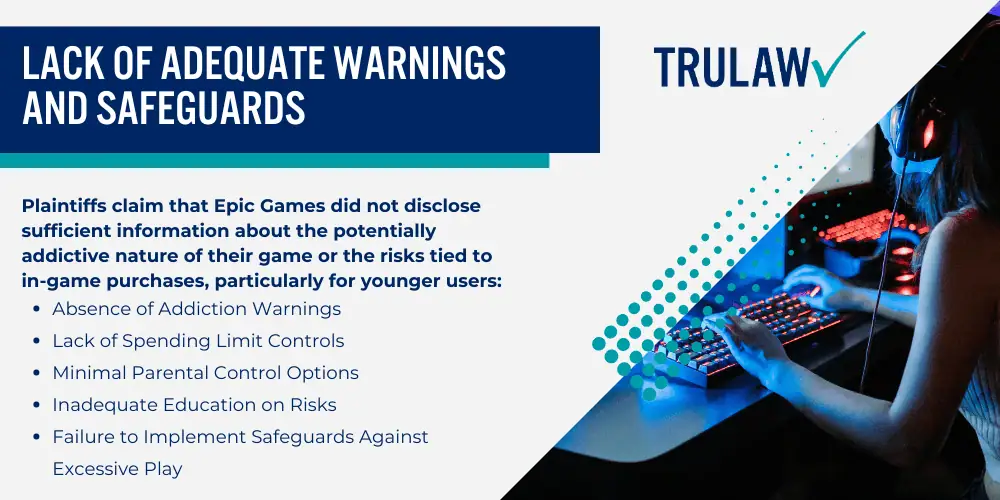 Video Game Addiction Lawsuit_ Legal Arguments Against Epic Games; Fortnite’s Gameplay and Monetization Model; Lack of Adequate Warnings and Safeguards