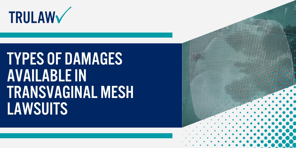 Types of Damages Available in Transvaginal Mesh Lawsuits