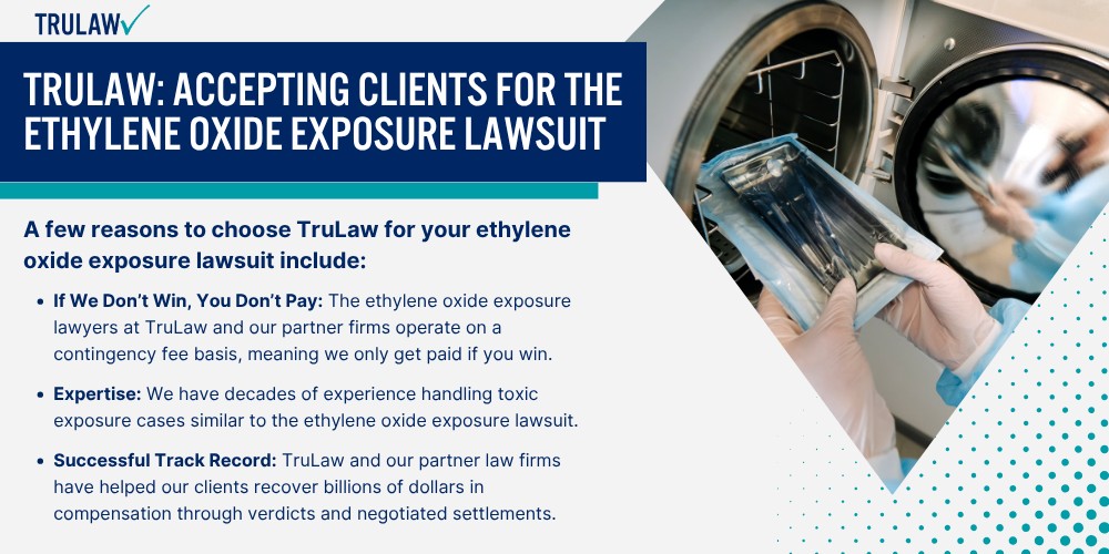 TruLaw Accepting Clients for the Ethylene Oxide Exposure Lawsuit