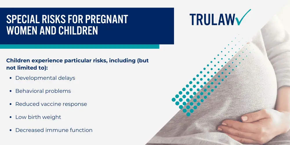 Health Effects and Medical Conditions Linked to PFAS Exposure; Cancer Risks Associated with PFAS Exposure; Non-Cancer Health Conditions from PFAS Contamination; Special Risks for Pregnant Women and Children