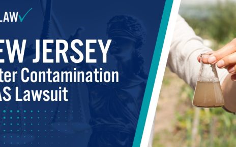 New Jersey Water Contamination PFAS Lawsuit