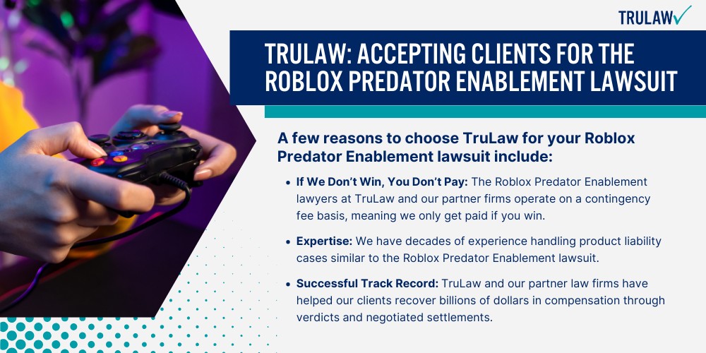TruLaw Accepting Clients for the Roblox Predator Enablement Lawsuit