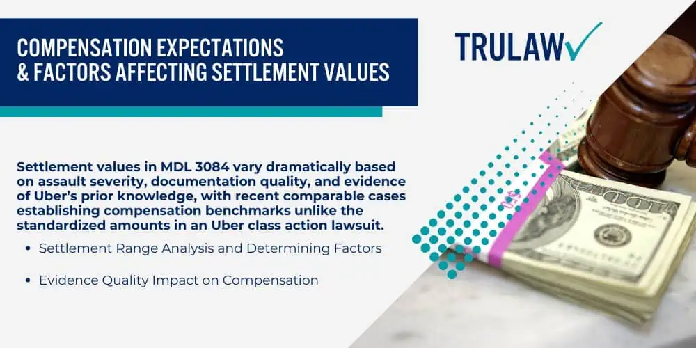 Eligibility Requirements and Documentation for Filing an Uber Sexual Assault Claim; Required Evidence and Documentation Procedures; State-Specific Statutes of Limitations and Lookback Laws; Step-by-Step Claims Process for Uber Sexual Assault Lawsuits; Uber's Legal Liability and Safety System Failures; Compensation Expectations and Factors Affecting Settlement Values