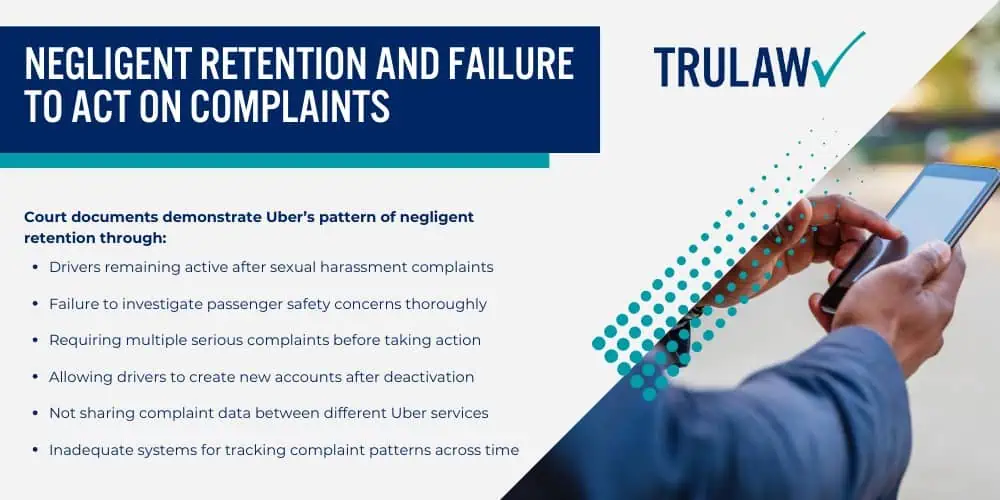 Overview of Uber Drivers Assaulting Passengers; Legal Liability When Uber Drivers Assault Passengers; Direct Liability of the Assaulting Driver; Vicarious Liability and Respondeat Superior Doctrine; The Independent Contractor Classification Challenge; Negligent Hiring, Supervision, & Retention Claims Against Uber; Elements of Negligent Hiring Claims; Proving Negligent Supervision and Training; Negligent Retention and Failure to Act on Complaints