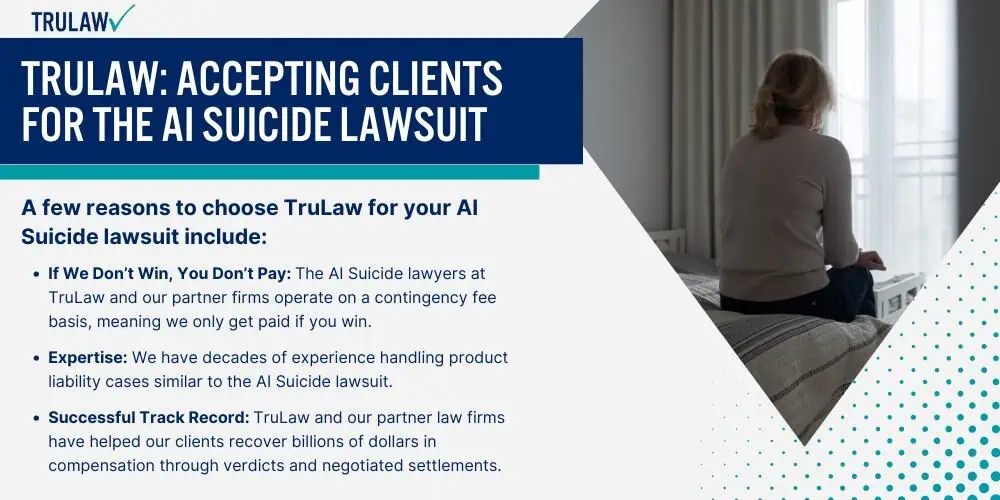 TruLaw Accepting Clients for the AI Suicide Lawsuit