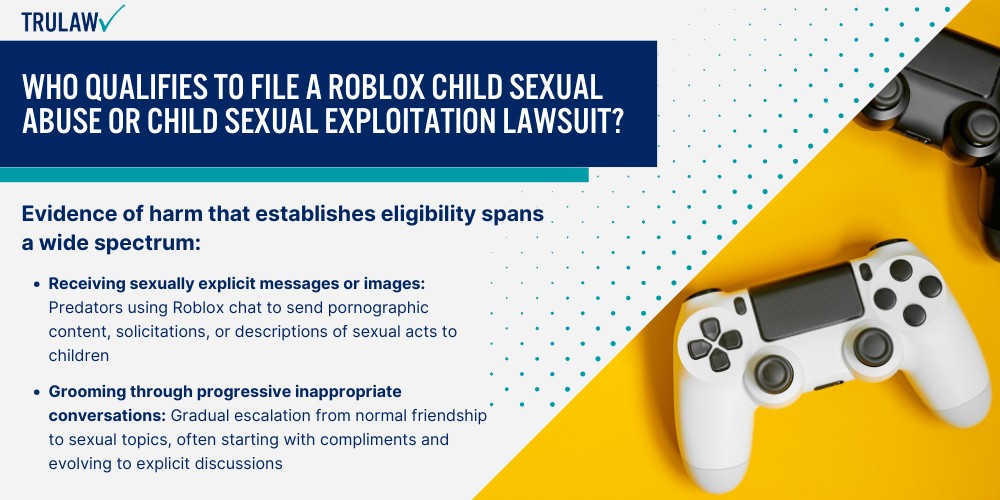 Who Qualifies to File a Roblox Child Sexual Abuse or Child Sexual Exploitation Lawsuit