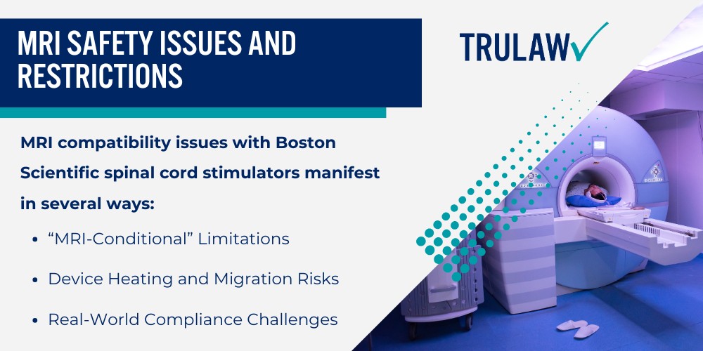 Common Boston Scientific SCS Models and Their Intended Functions; How Boston Scientific Spinal Cord Stimulators Work; FDA Regulatory History and Approval Process; Legal Actions Against Boston Scientific; Current Lawsuit Allegations; Legal Theories and Claims; Evidence Supporting Patient Claims; Specific Safety Concerns and FDA Warnings; Recent Product Advisories and Recalls; Common Boston Scientific SCS Models and Their Intended Functions; How Boston Scientific Spinal Cord Stimulators Work; FDA Regulatory History and Approval Process; Legal Actions Against Boston Scientific; Current Lawsuit Allegations; Legal Theories and Claims; Evidence Supporting Patient Claims; Specific Safety Concerns and FDA Warnings; Recent Product Advisories and Recalls; MRI Safety Issues and Restrictions