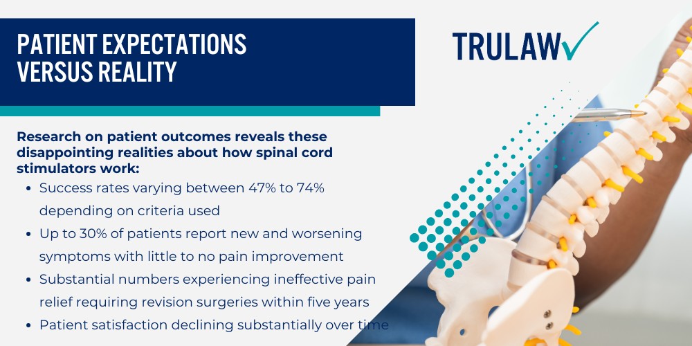 Medtronic Spinal Cord Stimulators and Their Intended Purpose; Evolution of Medtronic’s Spinal Cord Stimulator Technology; The FDA Approval Process and Supplemental Changes; Patient Expectations Versus Reality