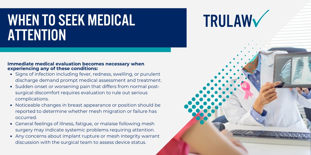What Is the Internal Bra Technique and How Does It Work; Types of Biologic and Synthetic Meshes Used in Internal Bra Procedures; Why Breast Mesh Implants Are Used in Breast Augmentation and Reconstruction; FDA Warnings About Internal Bra Mesh Safety; November 2023 FDA Letter to Health Care Providers; Off-Label Marketing Concerns and Citizen Petitions; Most Commonly Reported Complications From Internal Bra Surgery; Infection, Seroma, and Hematoma Rates; Capsular Contracture and Mesh Migration; Signs and Symptoms of Internal Bra Mesh Failure; Physical Warning Signs to Watch For; When to Seek Medical Attention